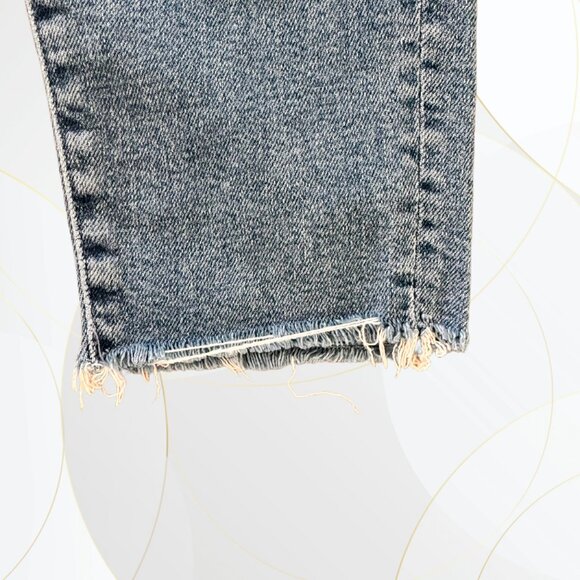 Mother Denim Looker Ankle Fray Love Gun Jeans - Picture 5 of 14